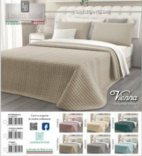 TRAPUNTINO COPRILETTO LAURA BLASI IN VELLUTO COLORI E DIMENSIONI A SCELTA