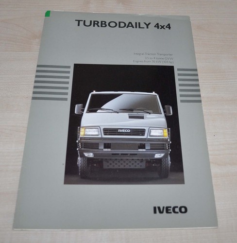 Brochure depliant iveco turbo - brochure,