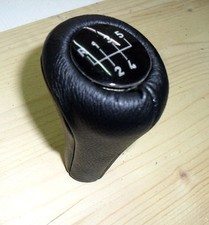 RIVESTIMENTO pomello cambio in vera pelle nera per BMW! per info contattateci