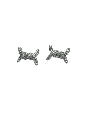 Orecchini nodo argento 925 - orecchini,