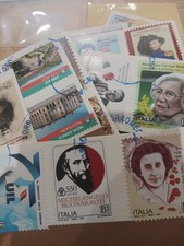 2025 Lotto Af di 50 differenti su frammento  tutti con timbro blu