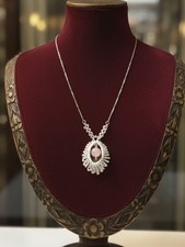 Collana Rodiata Ciondolo
