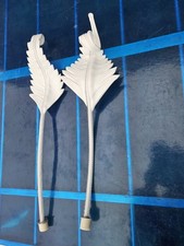 Vetri Ricambio Murano La Murrina 2 Foglie Bianchi