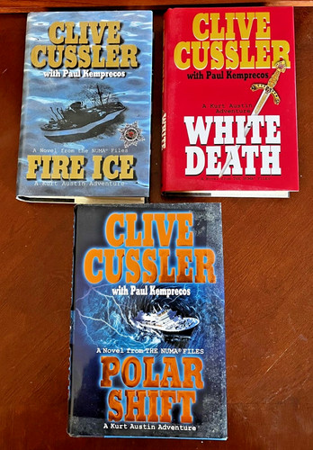 Clive cussler lot 3 - cussler, •