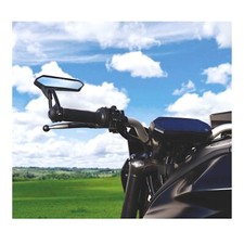 SPECCHIETTI BAR END F1 NERI