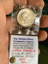 2 LIRE 1917 FDC PERIZIATA NON