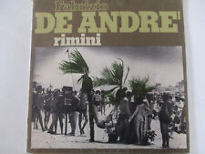 LP 33 VINILE FABRIZIO DE ANDRE RIMINI DISCHI RICORDI SMRL 6221