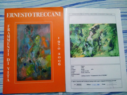Ernesto treccani olio - treccani,