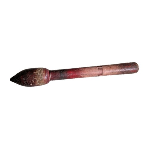 Oggetto vintage legno con - oggetto,