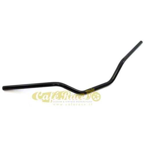 Manubrio flat track 22mmn nero