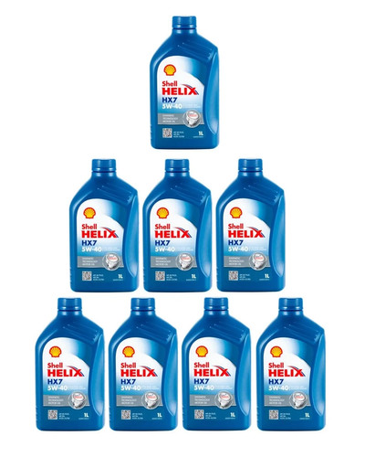 Olio motore shell - shell, hx7