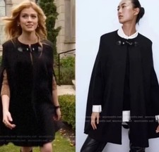 Giacca Poncho Cappotto Nuovo