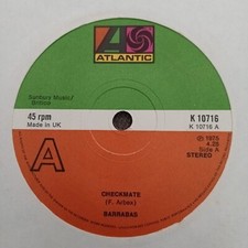 Barrabas - Checkmate (7", Single, Sol)
