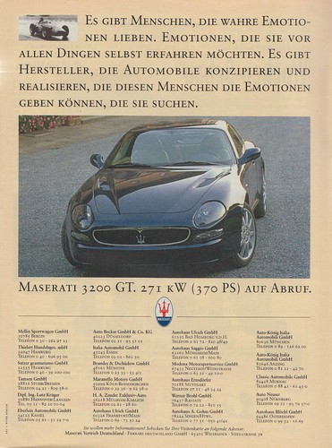 Maserati 3200 pubblicità - 3200,