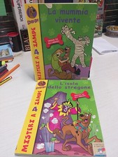 Scooby Doo lotto 2 Volumi.LA MUMMIA VIVENTE L ISOLA DELLO STREGONE buone Condizi