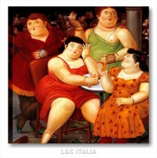 Botero quattro donne - quattro, quadro
