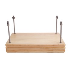 Pressa per libri in legno