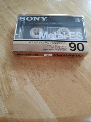 Sony metal cassetta - sony, metal-es