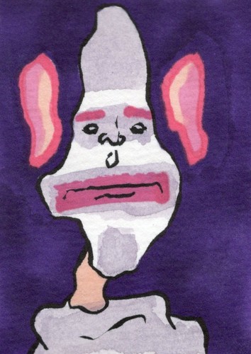 Aceo original art bumbo - aceo,