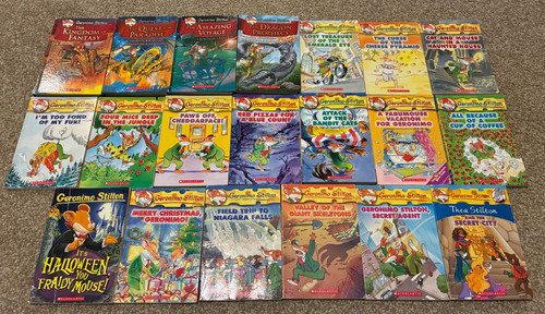 Geronimo stilton main series - main,