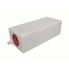 Serbatoio Acqua 43L 700x300x220 Tappo Maschio Serbatoio Fusion Bianco Furgone Ca