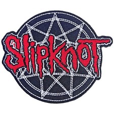 Slipknot Patch Rund · Red