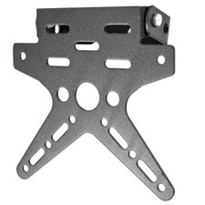 541253 PORTATARGA MOTO / SCOOTER 50cc REGOLABILE , PORTA TARGA IN ALLUMINIO CON 