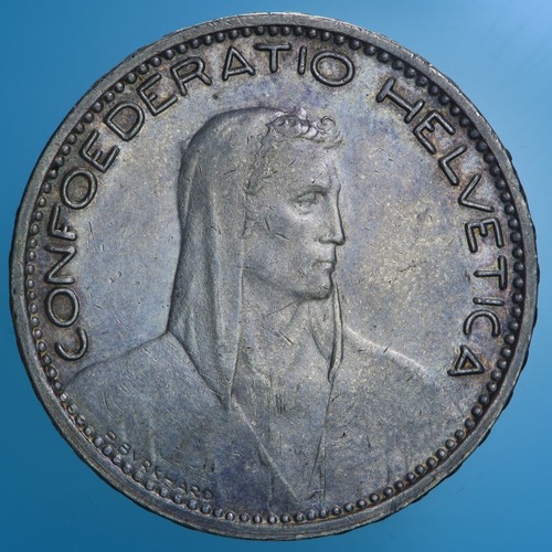 Svizzera franchi 1923 silver - svizzera,