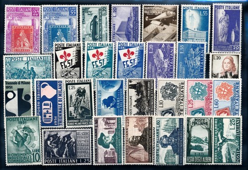 1951 italia repubblica annata - repubblica,
