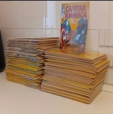 128 Capitan America Corno anni 70 Completa