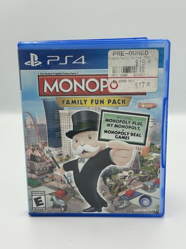 Monopoly family fun pack - family,