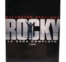DVD Rocky La Saga Completa 7 Dischi Film Stallone Raccolta Serie