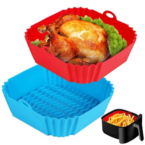 Silicone air fryer pot - pot, tray