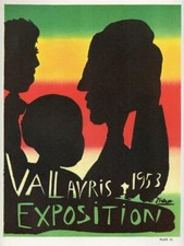"EXPOSITION VALLAURIS,1953" DI