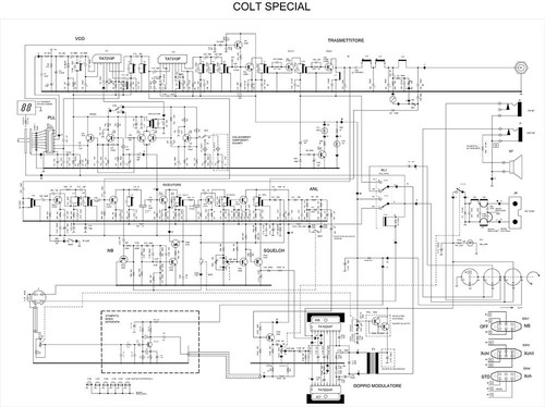Schema elettrico colt special - schema,