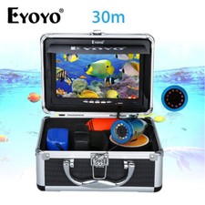 Eyoyo 30m/100ft Telecamera da Pesca Subacquea 1000TVL Infrarossi Schermo 7'' Fishfinder
