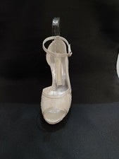 Sandalo SPOSA in PIZZO tacco