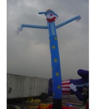 Gonfiabile pubbllicitario Airman Monogamba Coniglio con stelle 6 metri