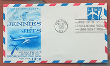 #UC33 1958 7c BLUE JET AIRMAIL