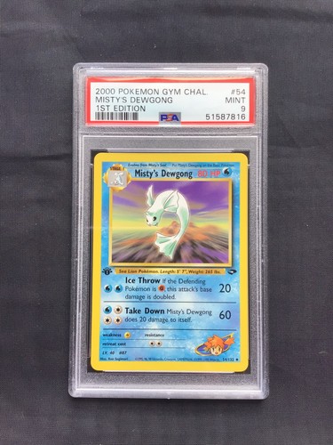 Pokemon 1st edition - 1st, gym