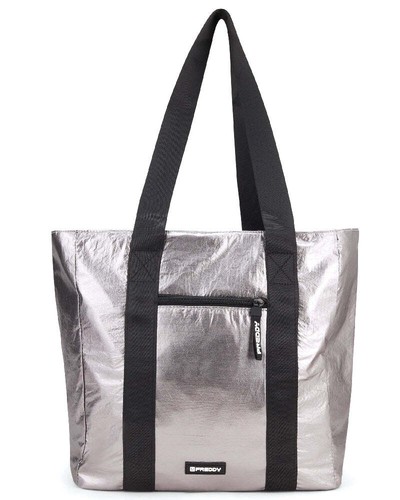 Borsa shopper metallizzata - borsa,