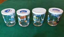 28 BICCHIERI NUTELLA FERRERO DA COLLEZIONE VINTAGE