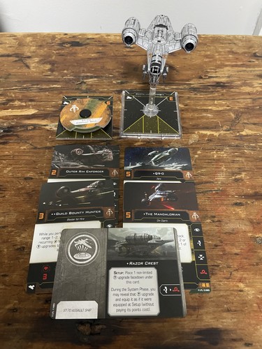 Star wars wing miniatures - star, x-wing