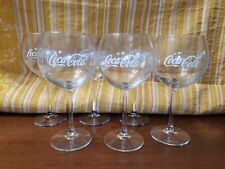 Coca cola 6 bicchieri Calice nuovi