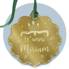 TAG IN PLEXIGLASS PER