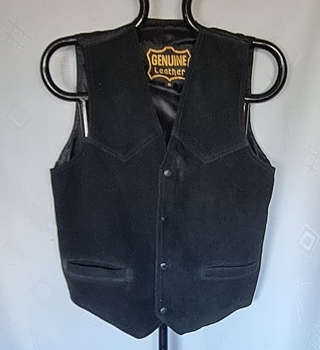 Gilet vintage autentica pelle - vintage,