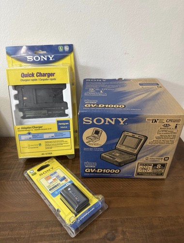Sony video walkman d1000 - video, gv-d1000
