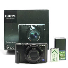 Sony DSC-RX100 20,2 megapixel fotocamera digitale obiettivo Zeiss in scatola eccellente testata in Giappone