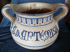 Vaso anfora ceramica maiolica - vaso,
