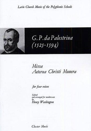 Missa aeterna christi munera - aeterna,
